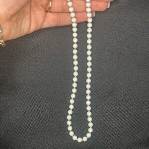 Pearl inspires becklace & beaded necklace